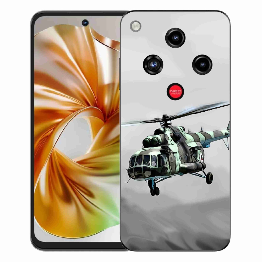 ZTE Nubia Focus 2 zselés tok mmCase - katonai helikopterhez