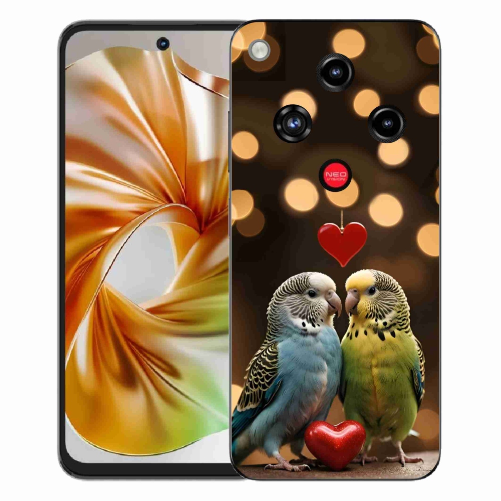 ZTE Nubia Focus 2 zselés borító mmCase - szerelmes papagájok