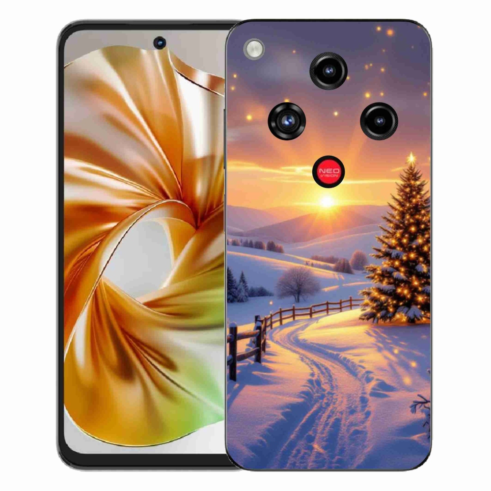 ZTE Nubia Focus 2 zselés tok mmCase - téli tájkép