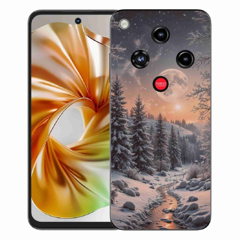 ZTE Nubia Focus 2 zselés borító mmCase - téli táj 2