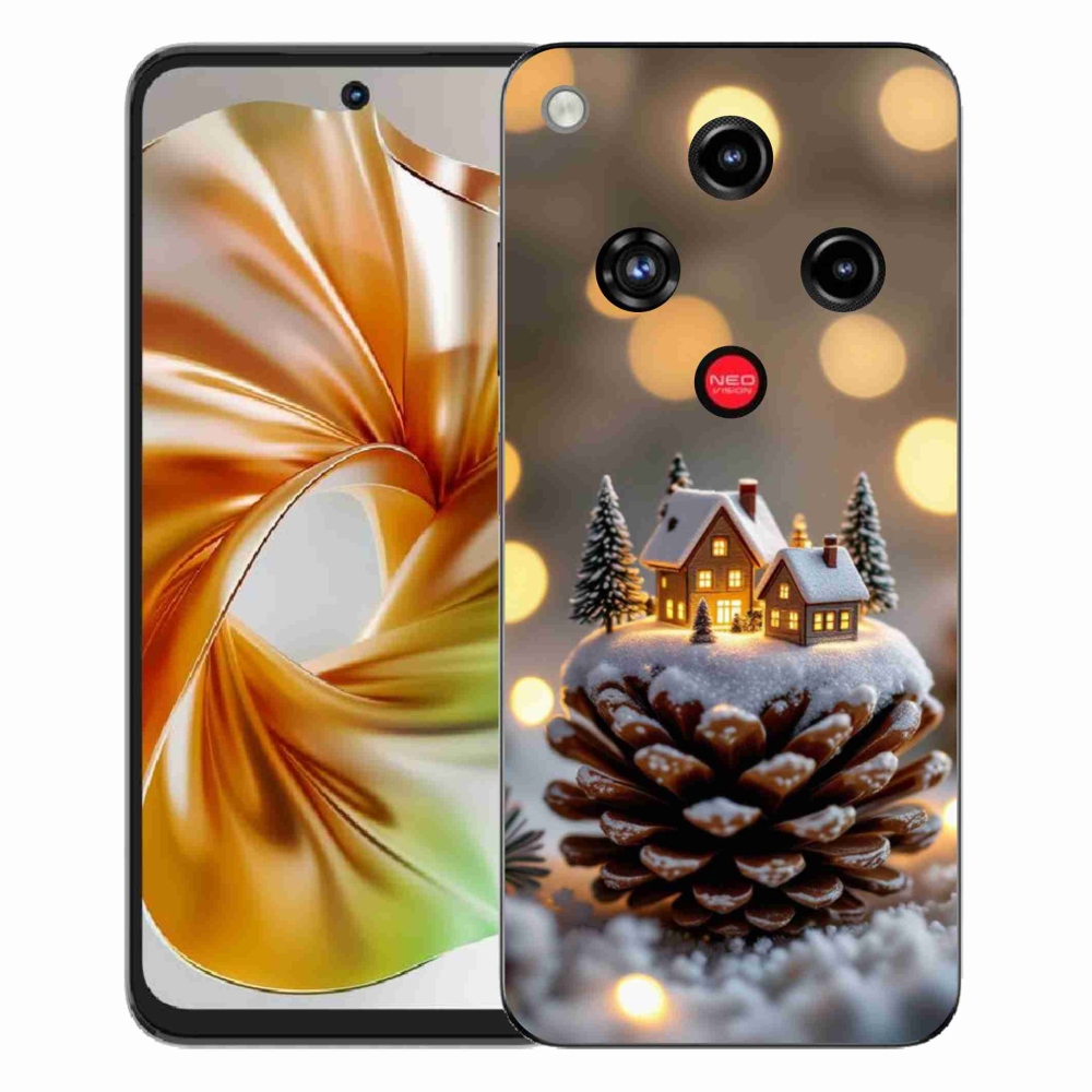 ZTE Nubia Focus 2 zselés tok mmCase - téli falu