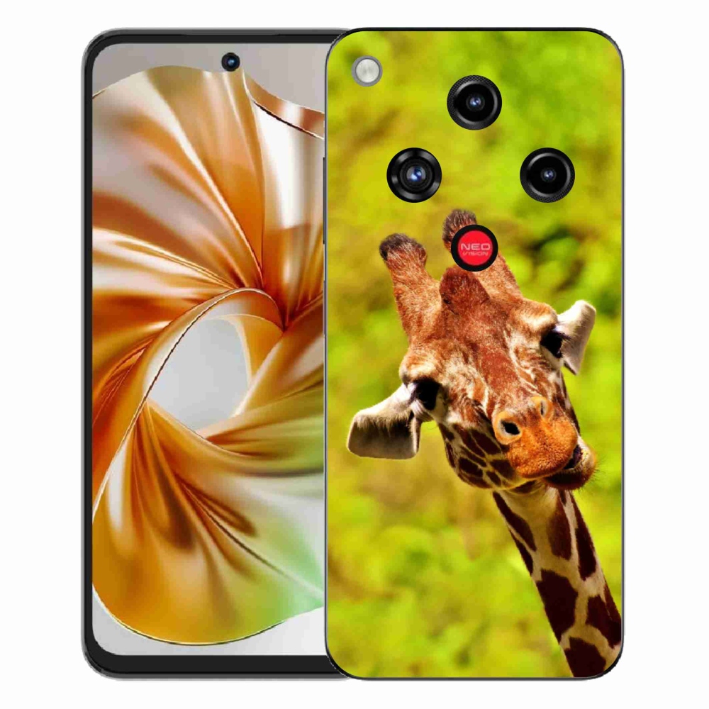 ZTE Nubia Focus 2 zselés tok mmCase - zsiráf