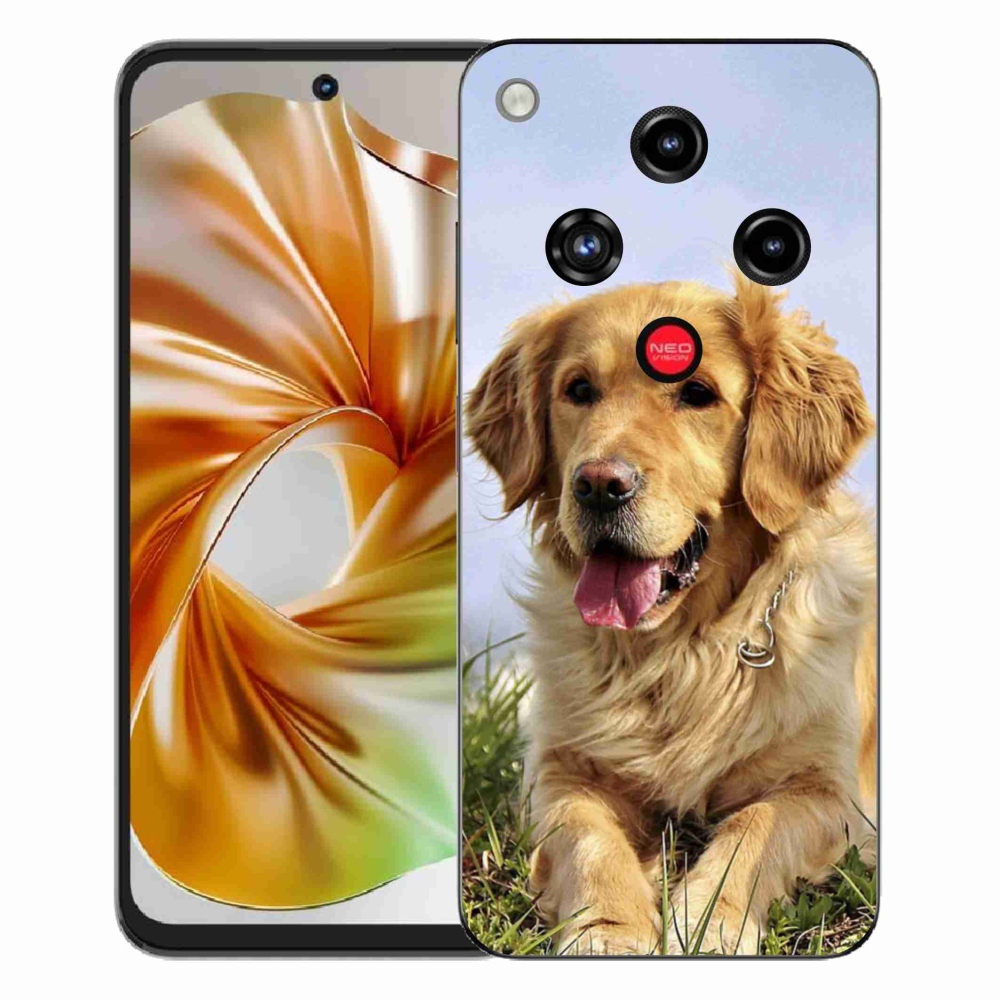 ZTE Nubia Focus 2 zselés borító mmCase - arany retriever