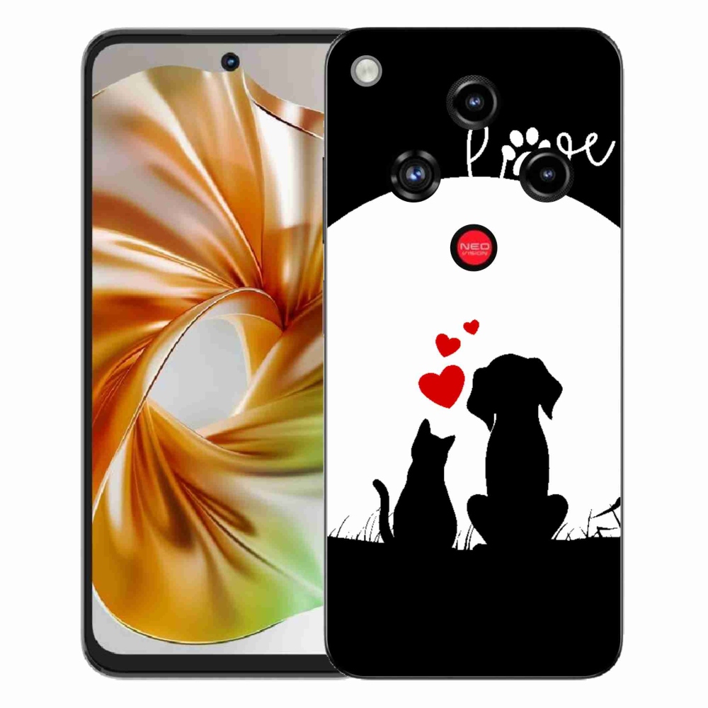 ZTE Nubia Focus 2 zselés borító mmCase - állati szeretet