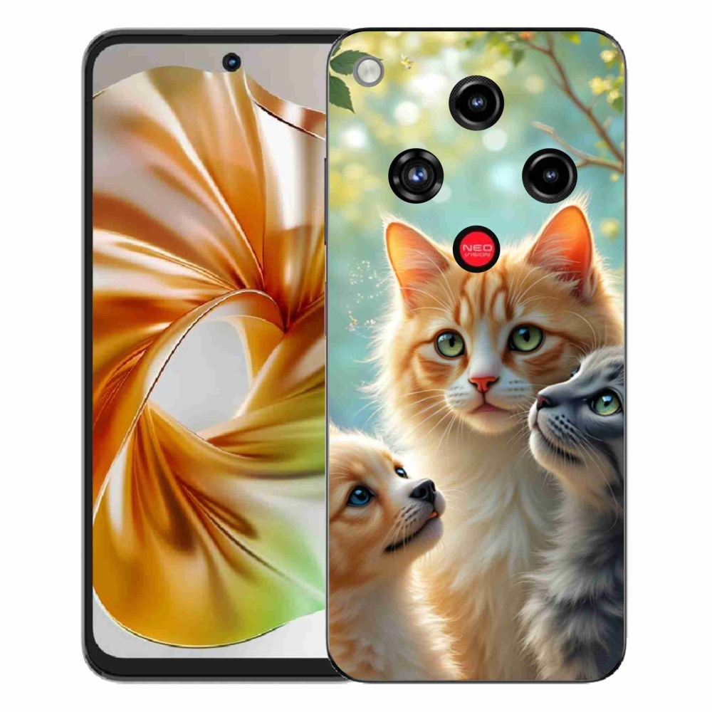 ZTE Nubia Focus 2 zselés borító mmCase - állatbarátság 2