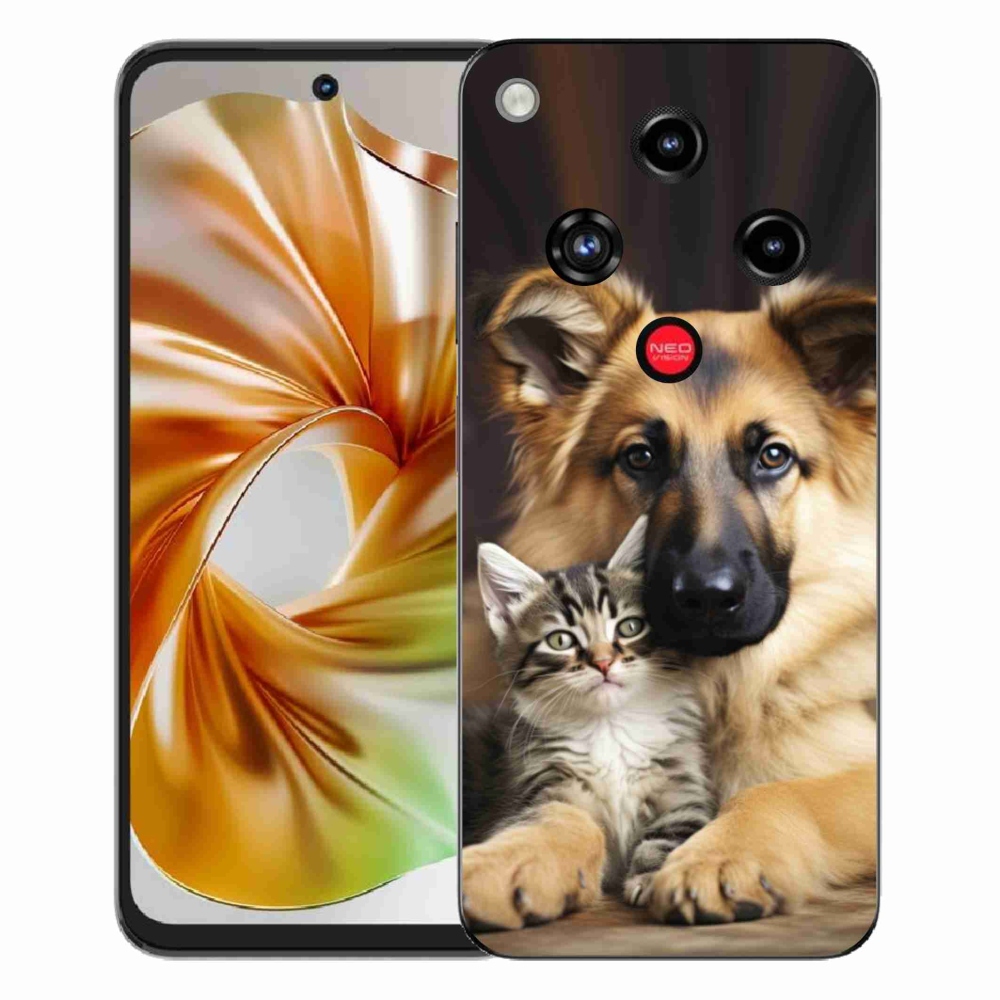 ZTE Nubia Focus 2 zselés borító mmCase - állati barátság