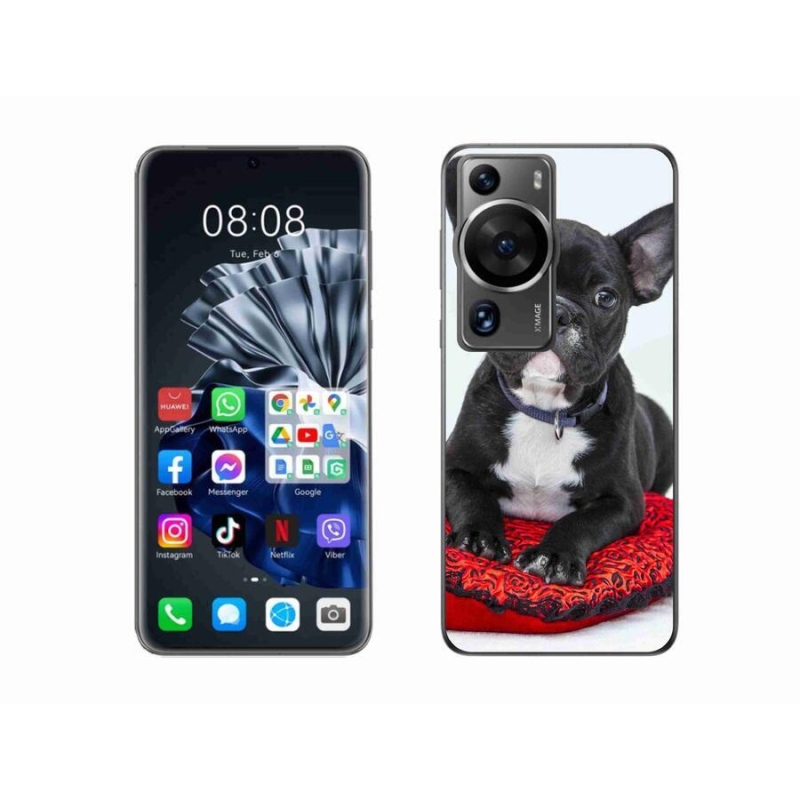 Gél tok mmCase a Huawei P60 Pro számára - bulldog