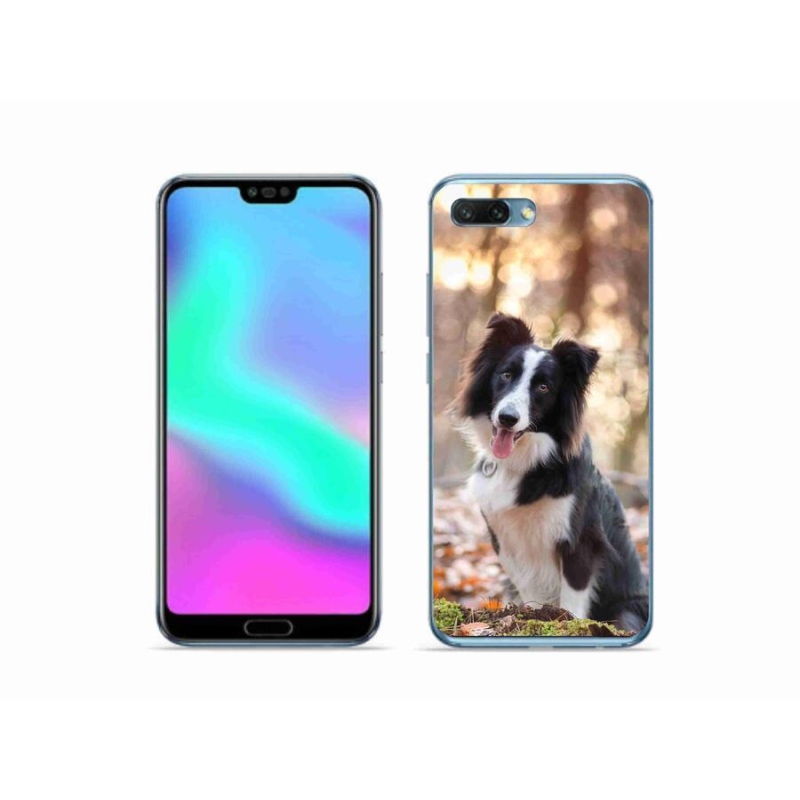Gél tok mmCase a Honor 10 készülékhez - border collie 1