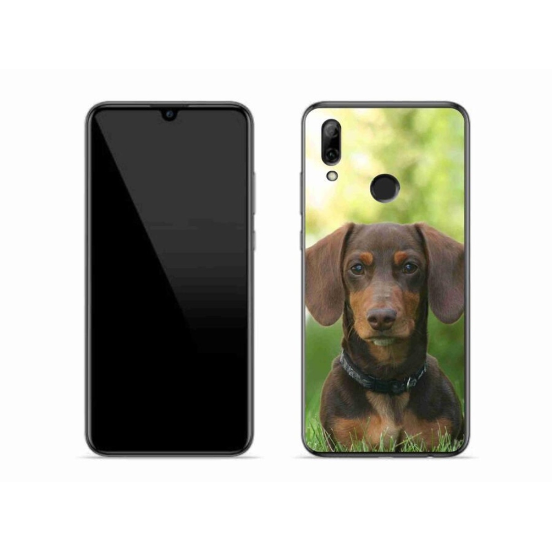 Gél tok mmCase a Honor 10 Lite készülékhez - barna tacskó