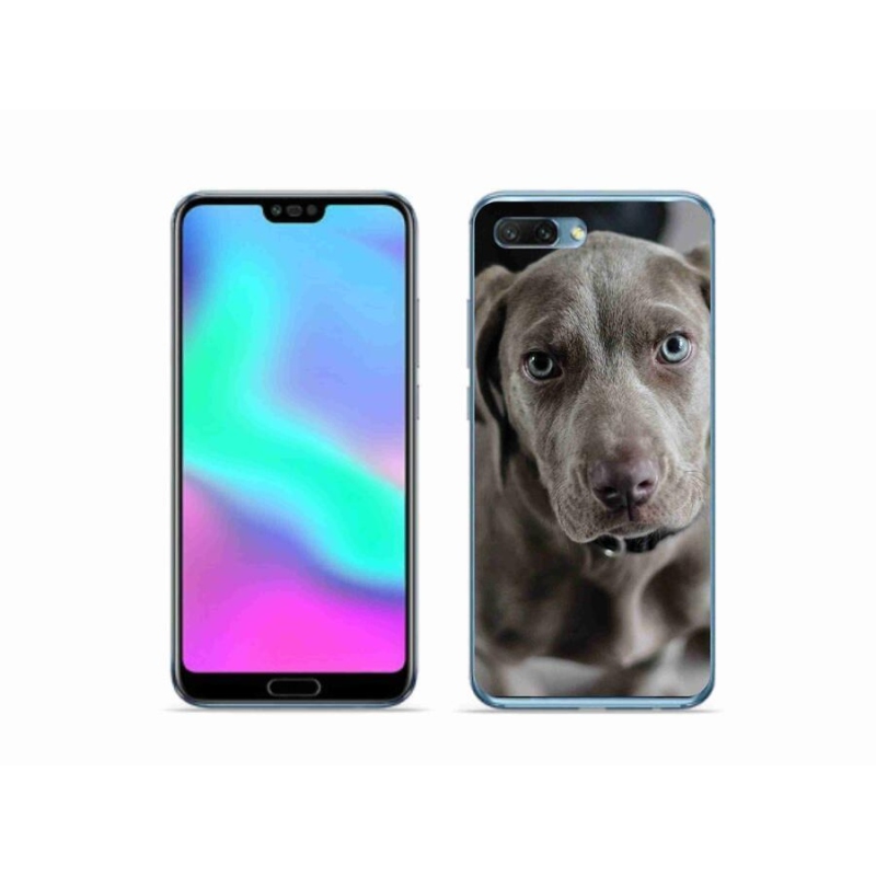 Gélhüvely mmCase a Honor 10 mobilhoz - výmarský ohař