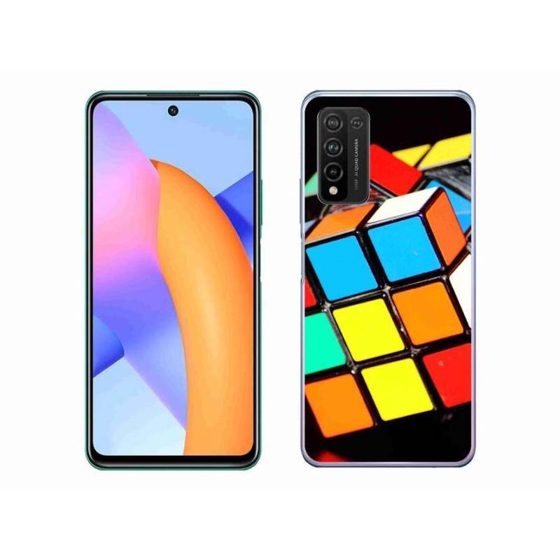 Gél tok mmCase a Honor 10X Lite készülékhez - Rubik-kocka