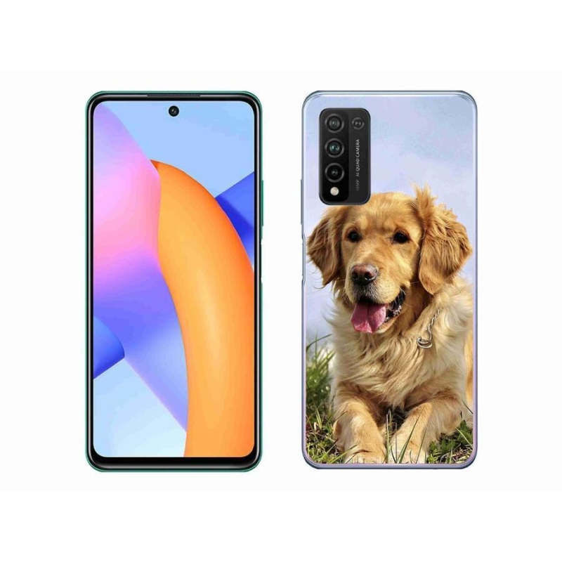Gél tok mmCase a Honor 10X Lite készülékhez - arany retriever