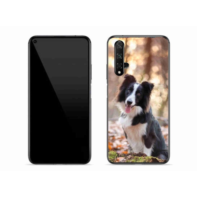 Gél tok mmCase a Honor 20-hoz - border collie 1