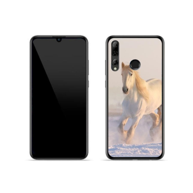 Gél tok mmCase a Honor 20 Lite számára - ló a hóban