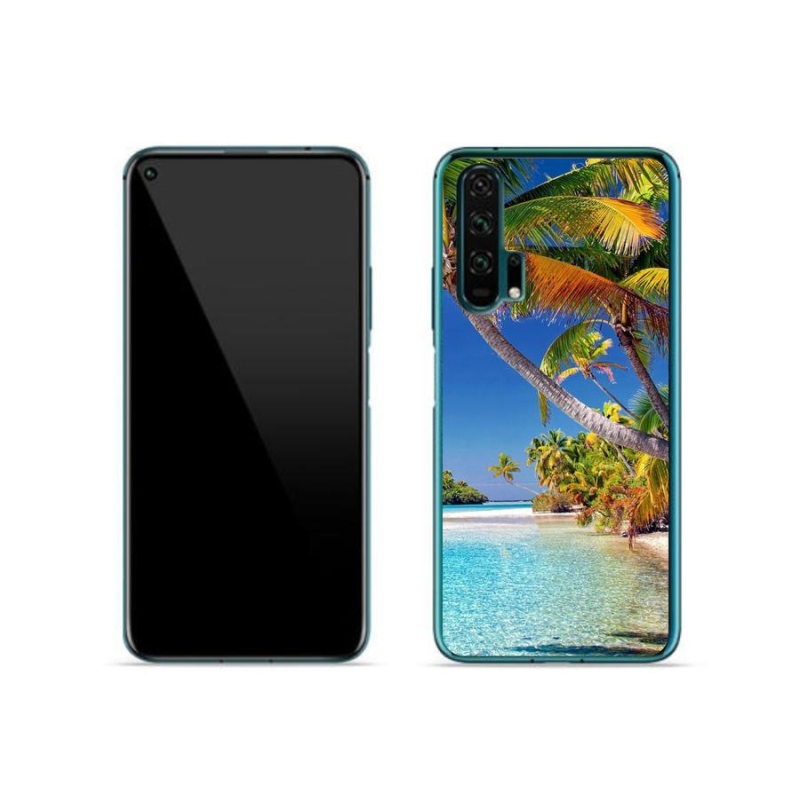 Gél tok mmCase a Honor 20 Pro-hoz - tengerparton