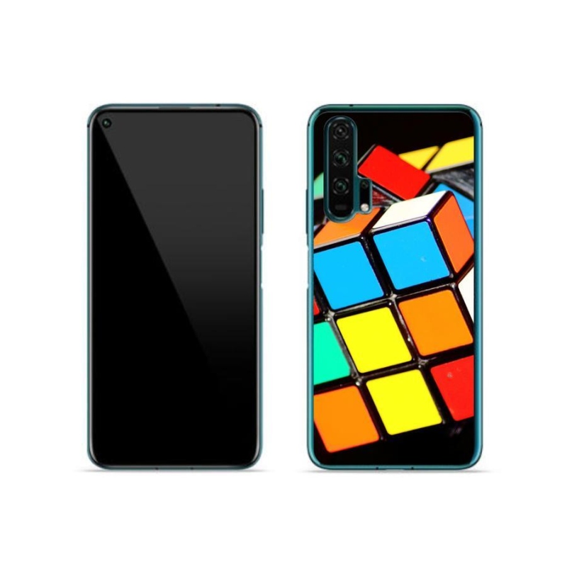 Gél tok mmCase a Honor 20 Pro-hoz - Rubik-kocka