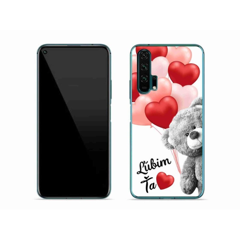 Gél tok mmCase a Honor 20 Pro számára - I love you en