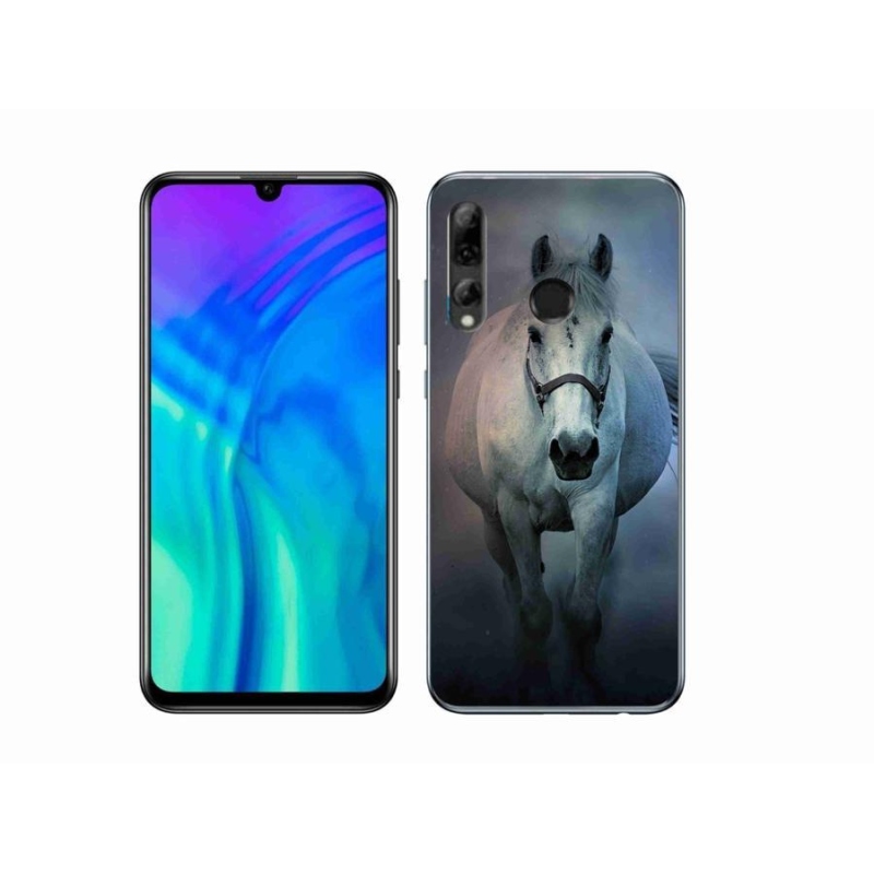 Gél tok mmCase a Honor 20e számára - futó fehér ló