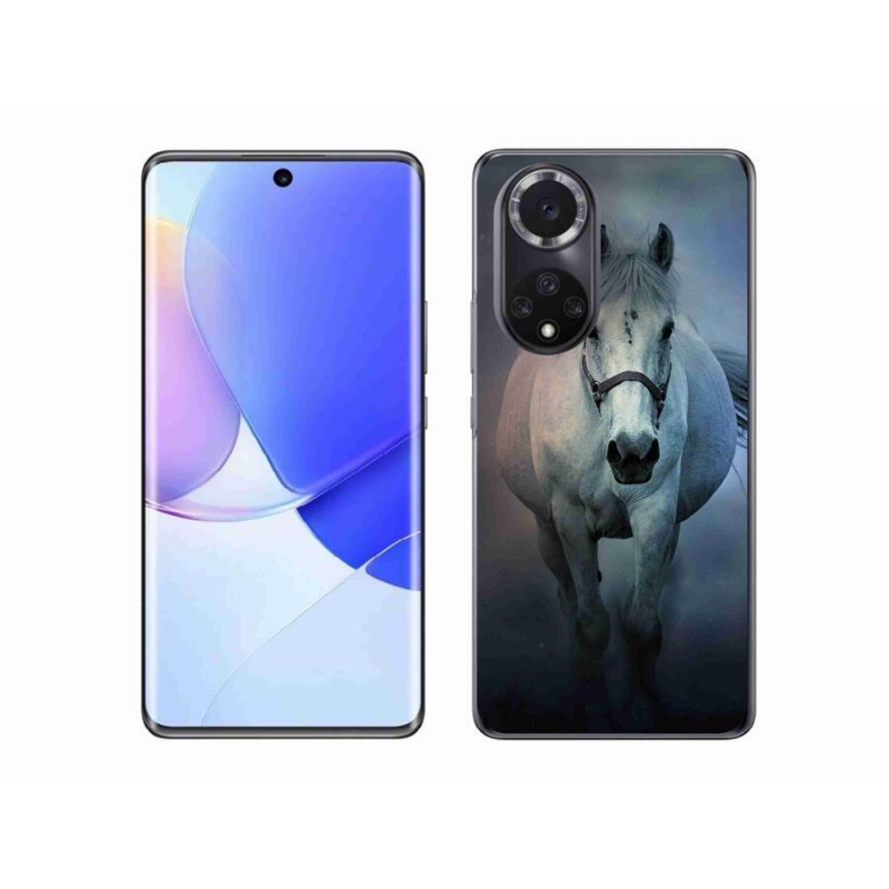 Gél tok mmCase a Honor 50-hez - futó fehér ló