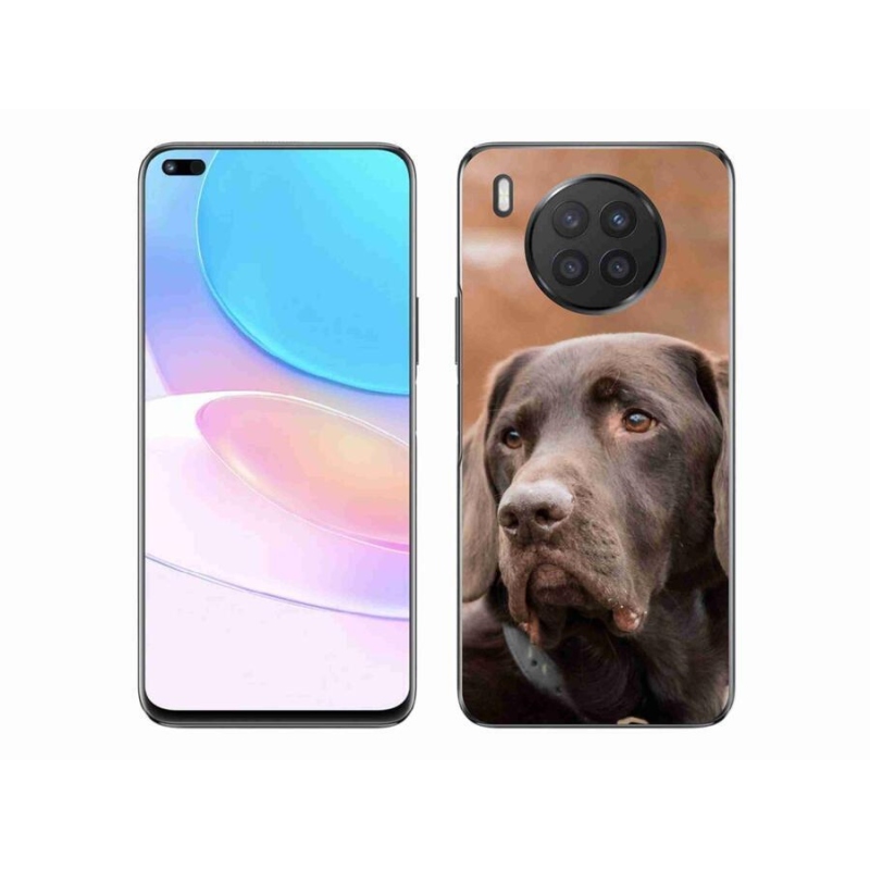 Gél tok mmCase a Honor 50 Lite-hoz - barna labrador