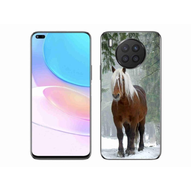 Gél tok mmCase a Honor 50 Lite-hoz - ló az erdőben