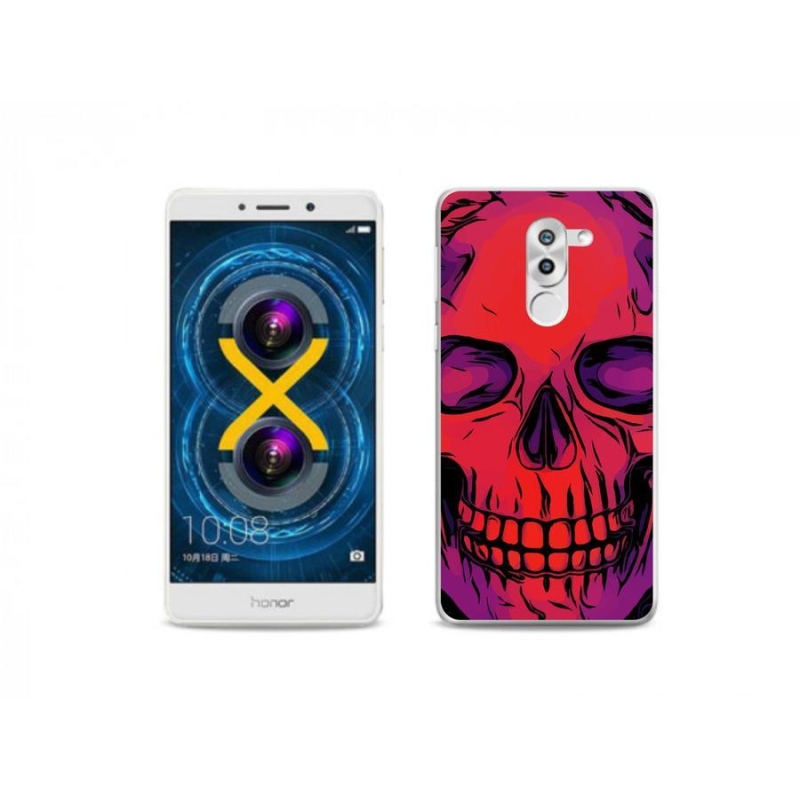 Gél tok mmCase a Honor 6X-hez - koponya