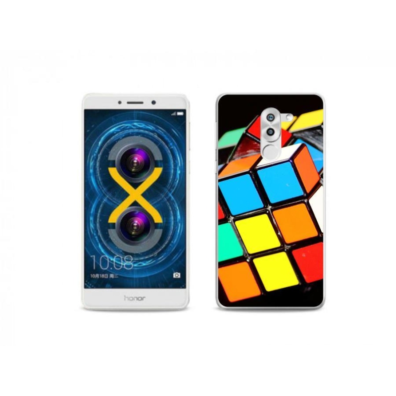 Gél tok mmCase for Honor 6X - Rubik kocka