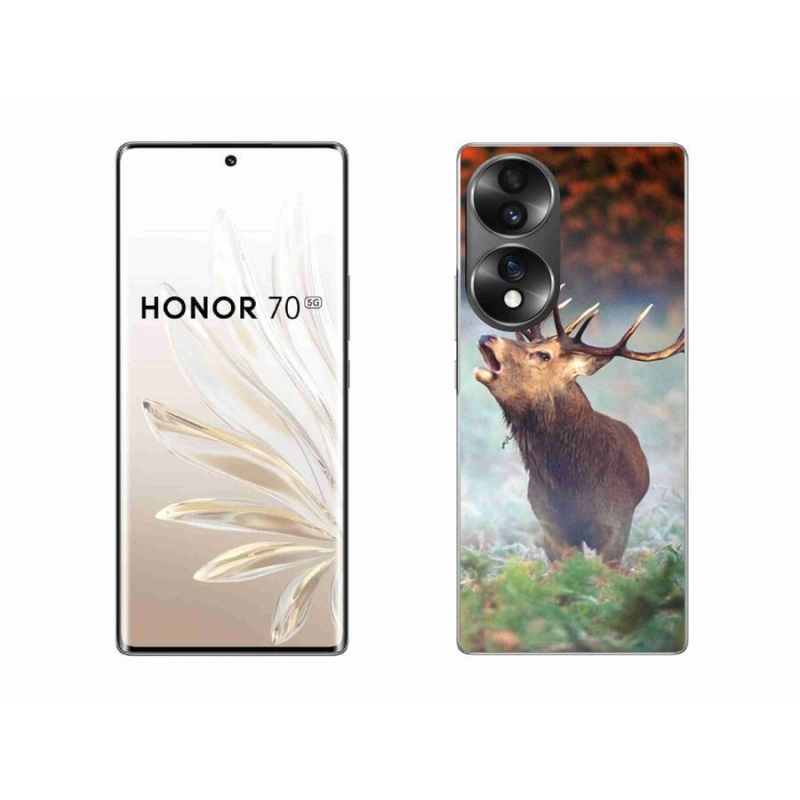 Gél tok mmCase for Honor 70 - szarvas 2