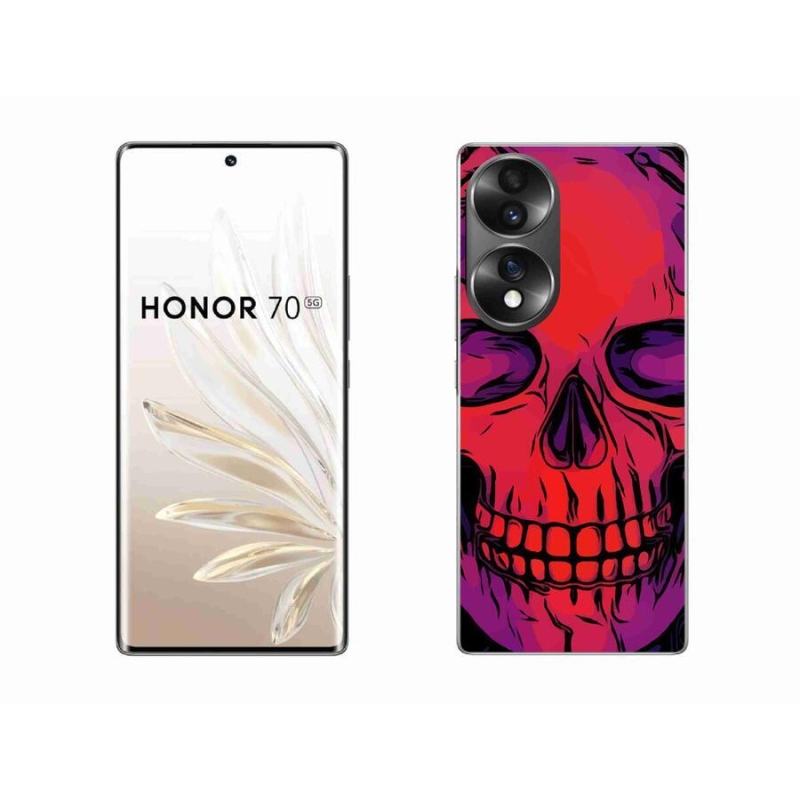 Gél tok mmCase for Honor 70 - koponya
