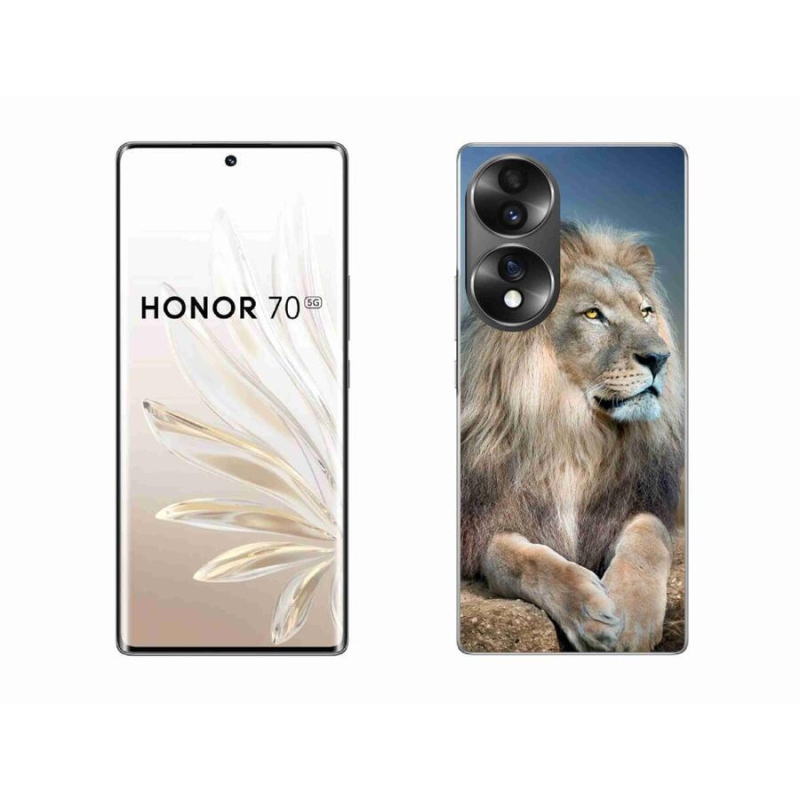 Gél tok mmCase for Honor 70 - Lion 1