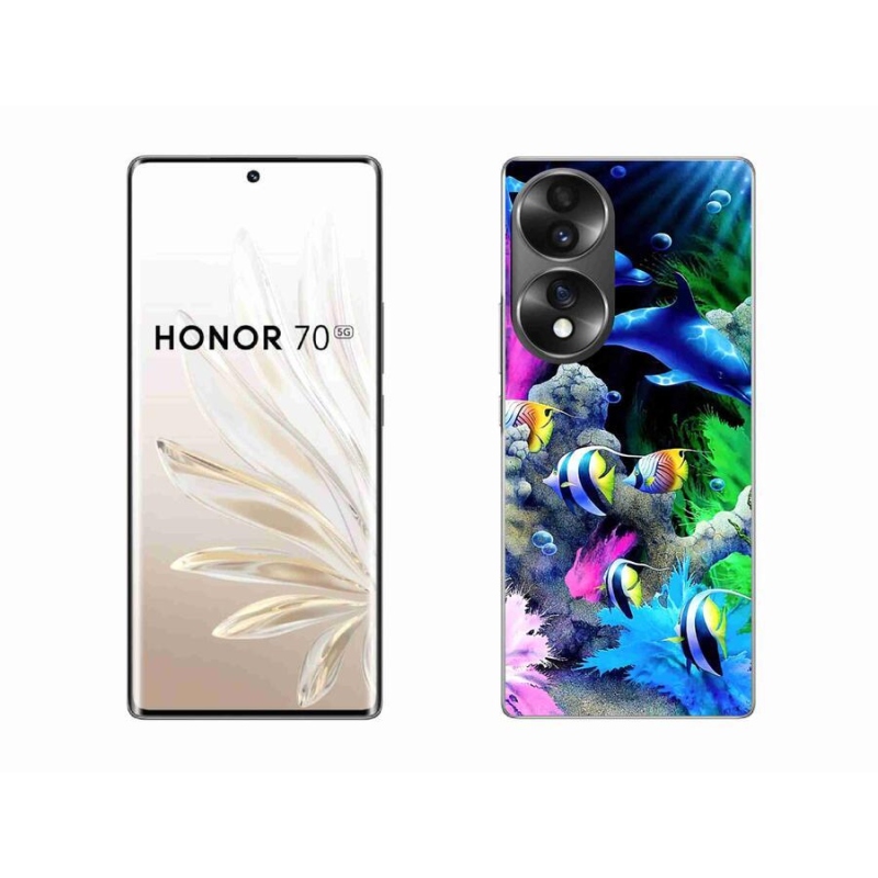 Gél tok mmCase a Honor 70-hez - tengeri világ