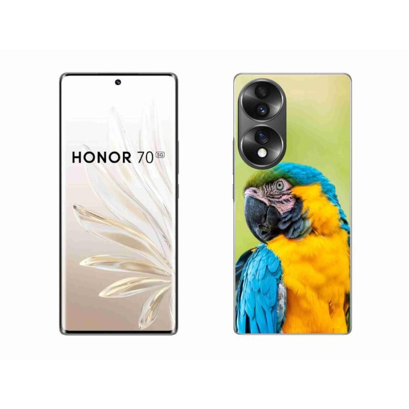 Gél tok mmCase a Honor 70 - papagáj ara 2 számára