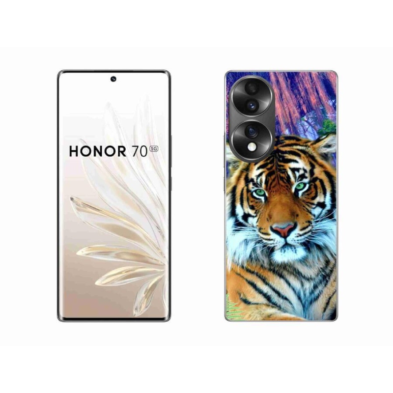 Gél tok mmCase for Honor 70 - tigris