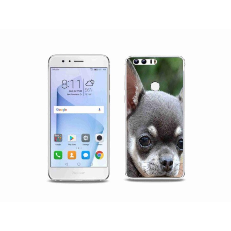 Gél tok mmCase a Honor 8-hoz - chihuahua