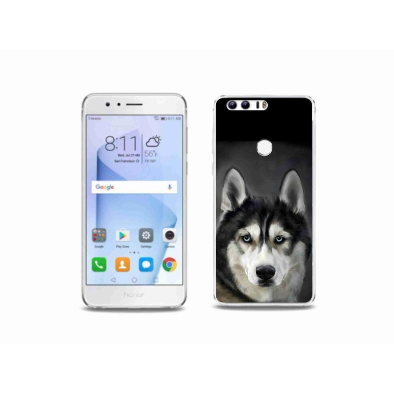 Gél tok mmCase a Honor 8-hoz - husky