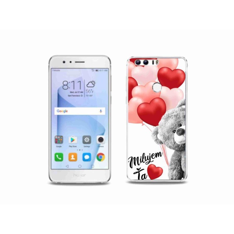 Gél tok mmCase a Honor 8-hoz - I love you