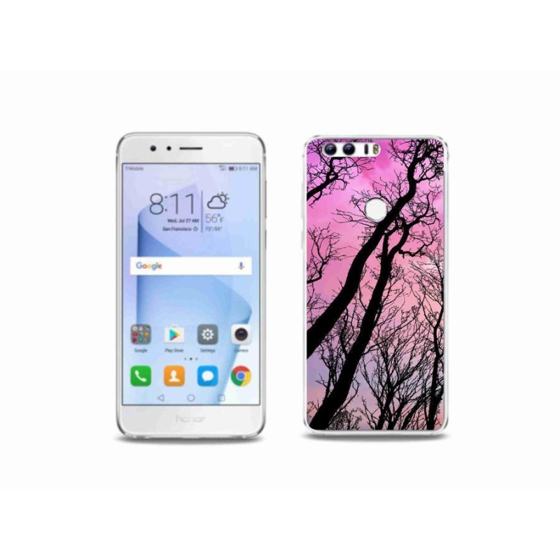 Gél tok mmCase a Honor 8-hoz - kidőlt fák