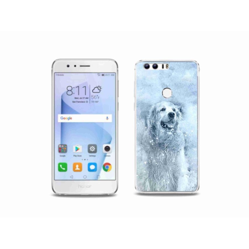 Gél tok mmCase a Honor 8 számára - retriever