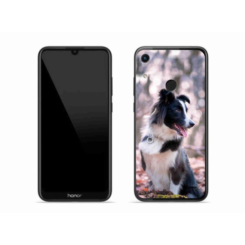 Gél tok mmCase a Honor 8A számára - border colie 2