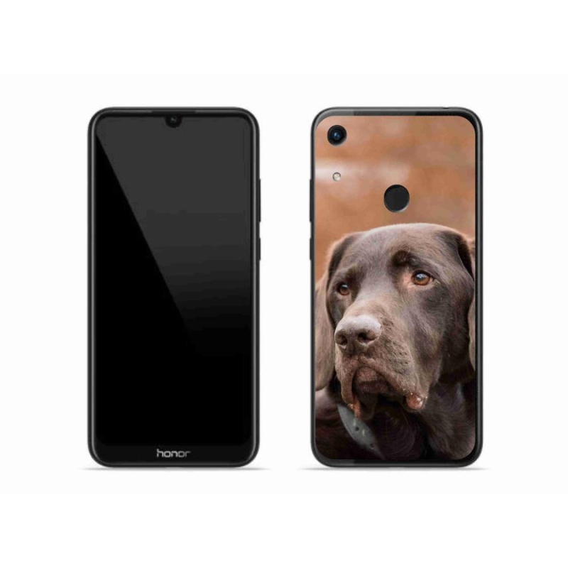 Gél tok mmCase a Honor 8A-hoz - barna labrador