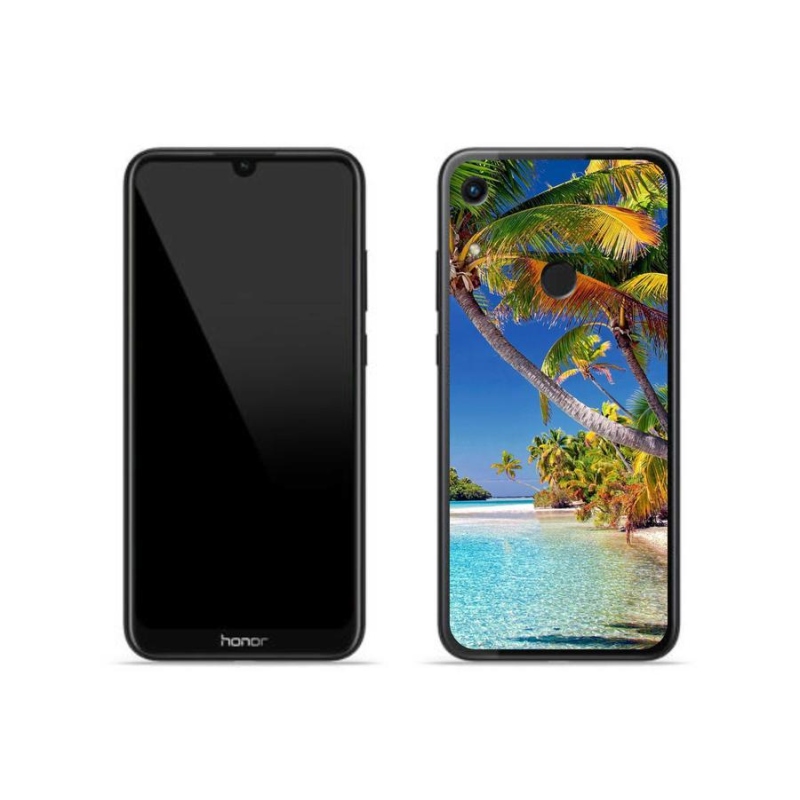 Gél tok mmCase a Honor 8A számára - tengerparton