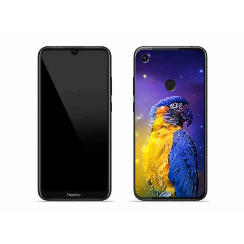 Gél tok mmCase a Honor 8A készülékhez - papagáj ara 1