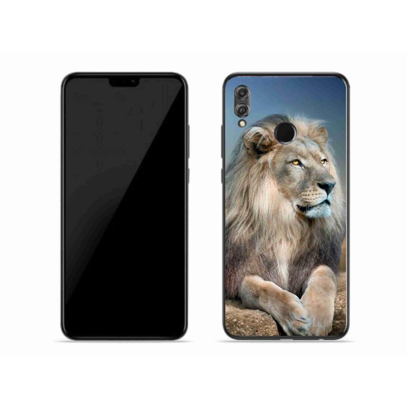 Gél tok mmCase a Honor 8X készülékhez - Lion 1