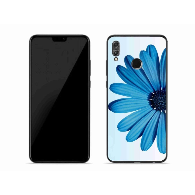 Gél tok mmCase a Honor 8X-hez - kék margaréta