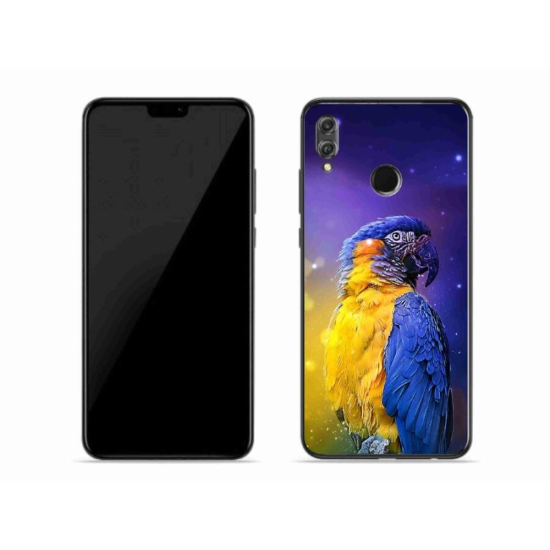 Gél tok mmCase a Honor 8X készülékhez - papagáj ara 1