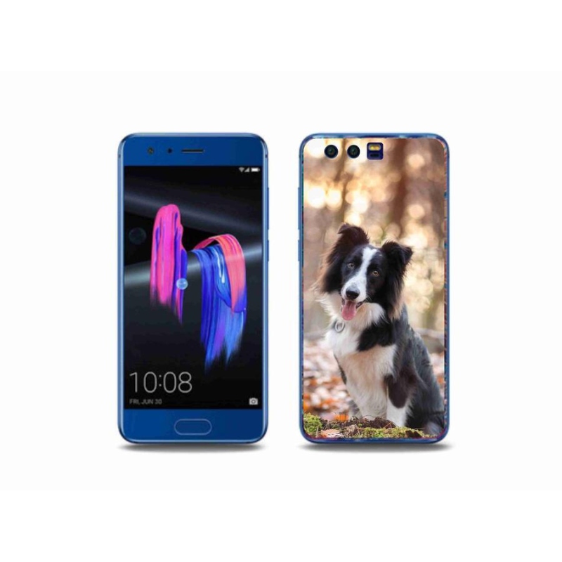 Gél tok mmCase a Honor 9-hez - border colie 1