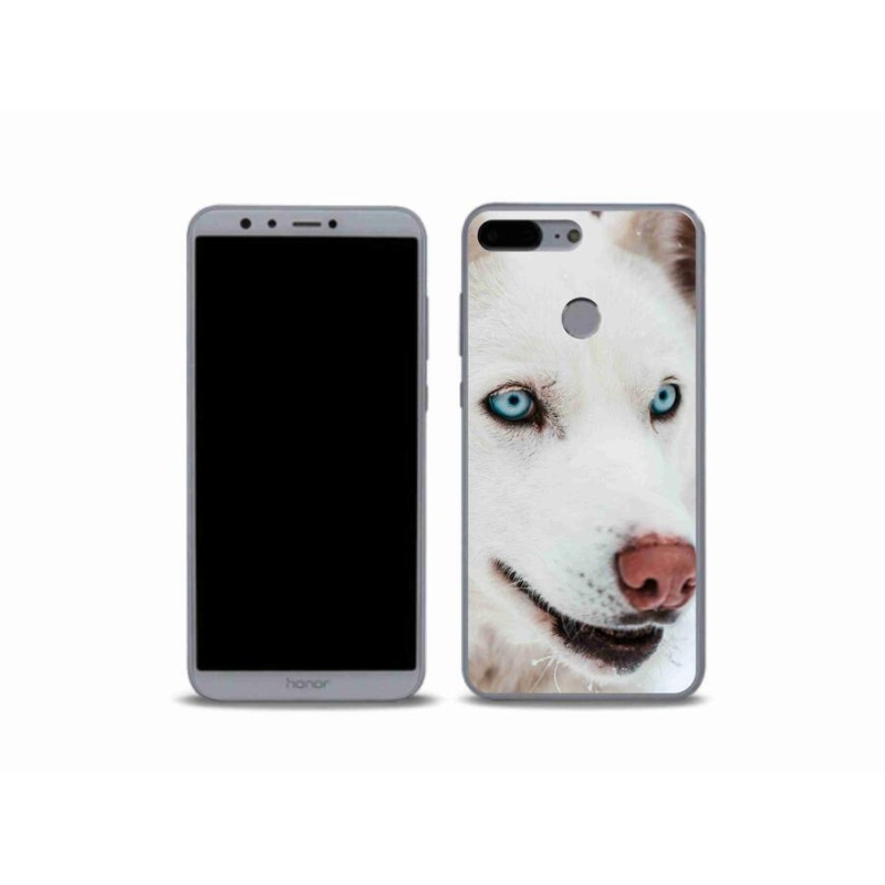 Gél tok mmCase a Honor 9 Lite-hoz - kutyaszemmel nézve