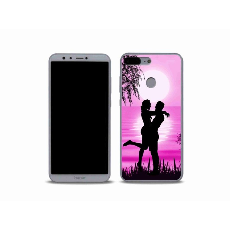 Gél tok mmCase a Honor 9 Lite számára - naplemente