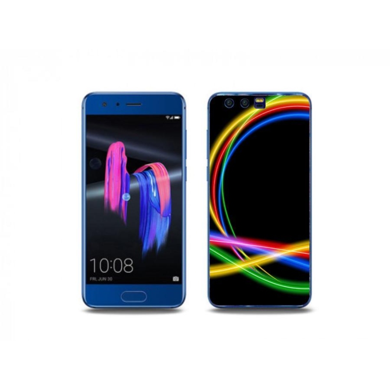 Gél tok mmCase a Honor 9-hez - neon körök