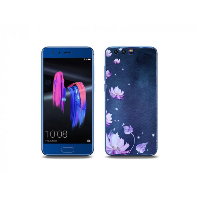 Gél tok mmCase a Honor 9-hez - hulló virágok